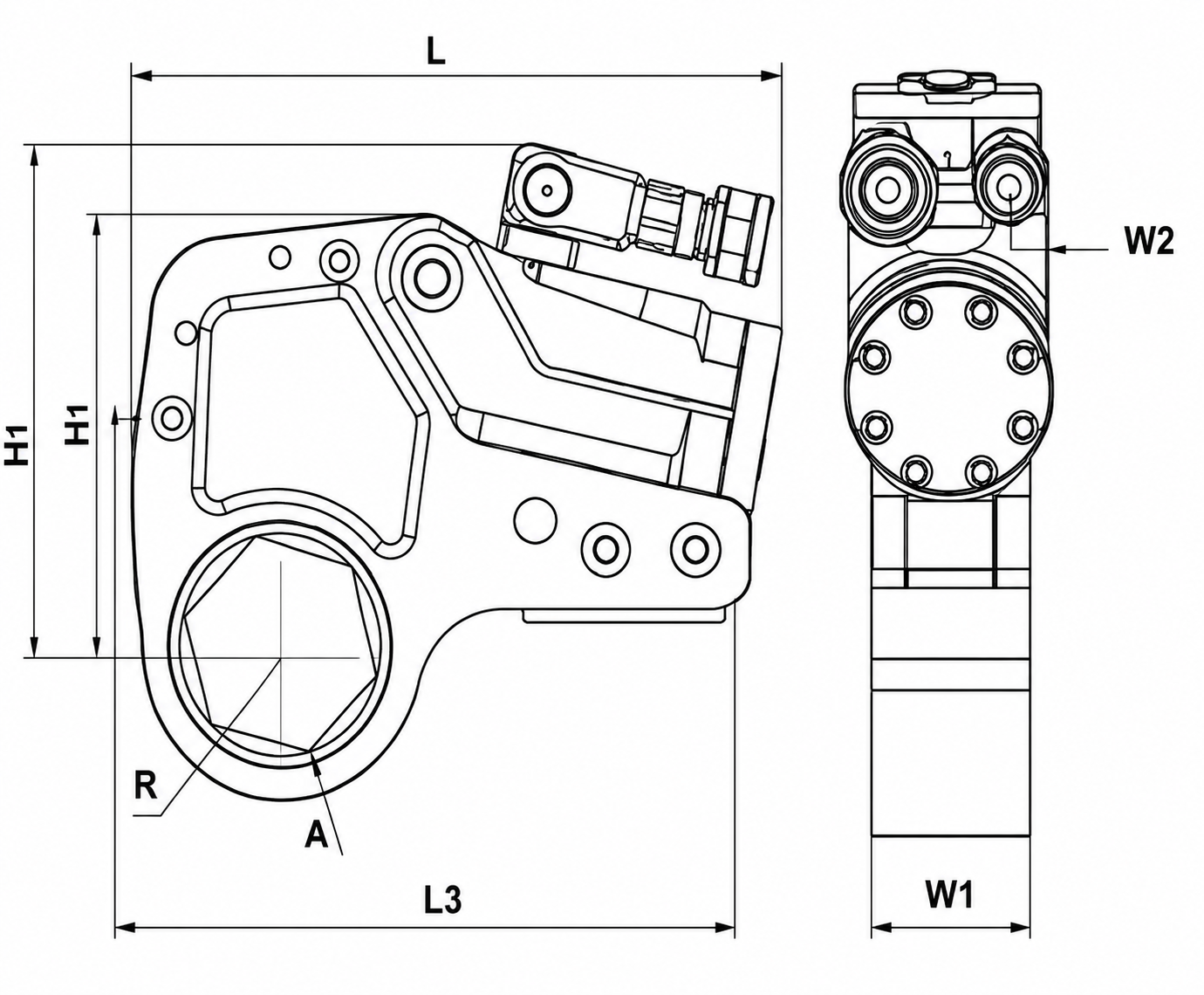 HTX Series Hydraulic Torque Wrench